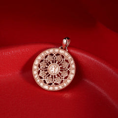 密宗吊墜藥師如來(鍍玫瑰金、鍍金、鍍金)