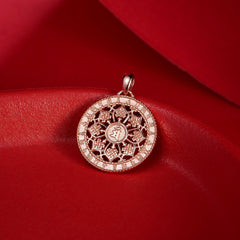 密宗吊墜文殊菩薩(鍍玫瑰金、鍍金、鍍金)