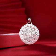 密宗吊墜文殊菩薩(鍍玫瑰金、鍍金、鍍金)